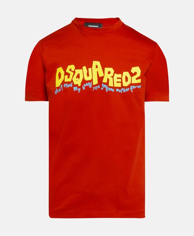 

Футболка Dsquared2, красный