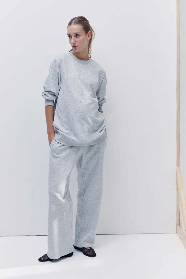 

Толстовка mama «до и после кормления грудью» H&M, серый