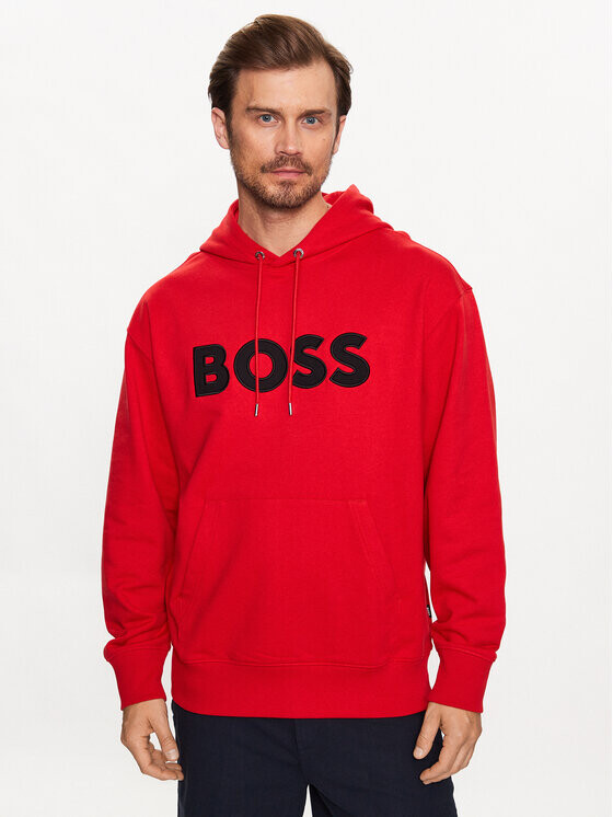 

Толстовка оверсайз Boss, красный