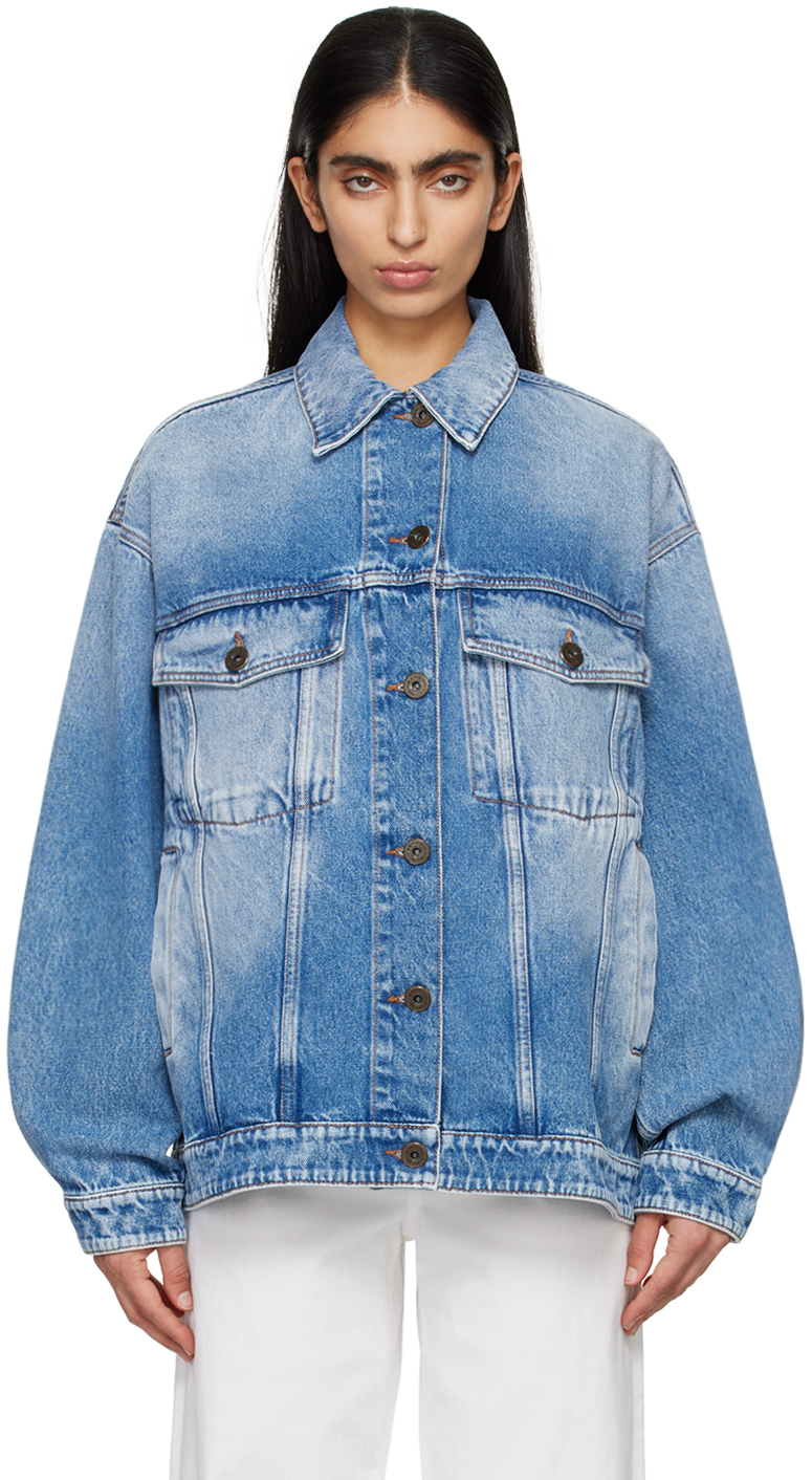 Синяя джинсовая куртка Pio Weekend Max Mara плата icpdas pio d168u cr