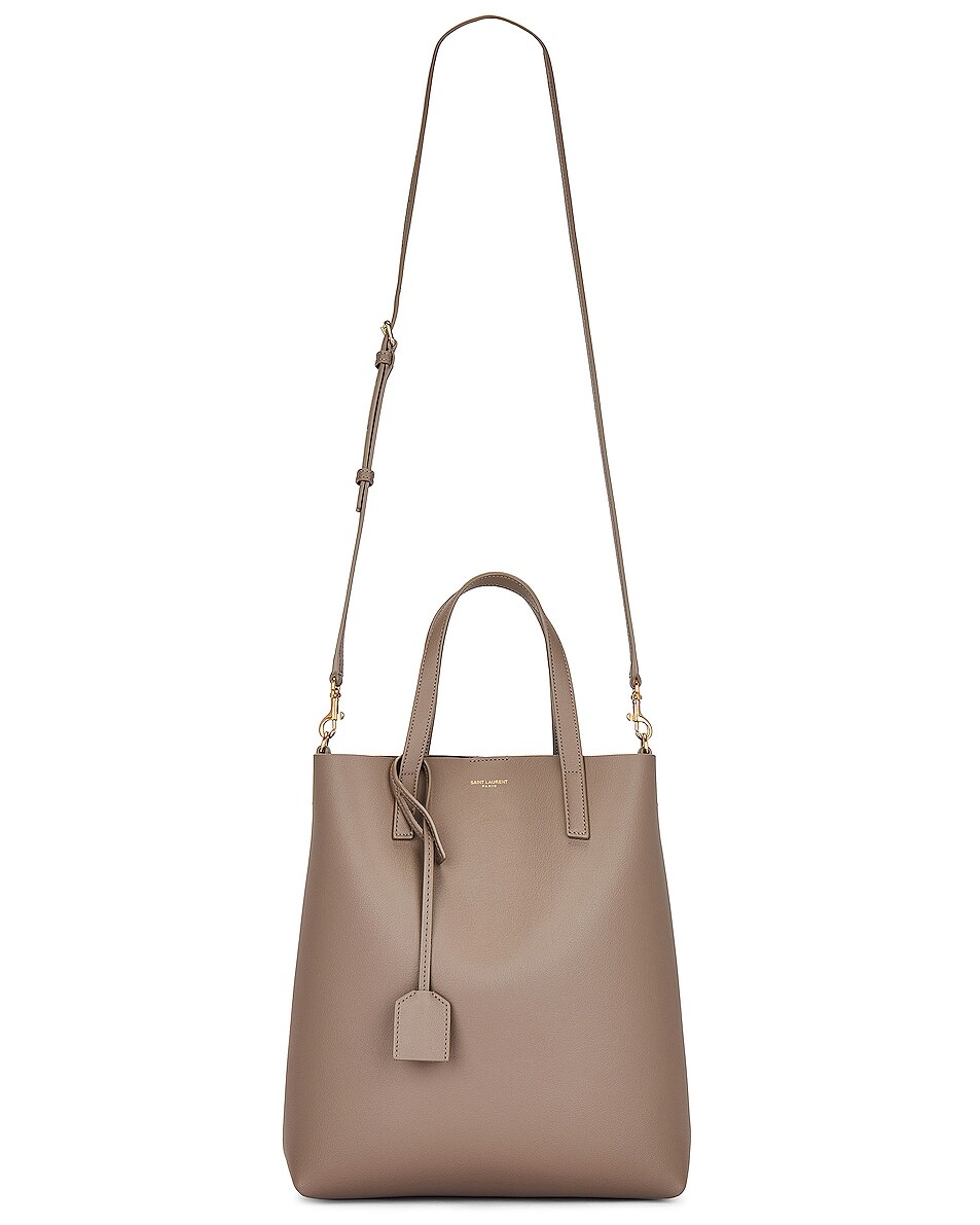 

Сумка кросс-боди Saint Laurent Toy Shopping Tote, цвет Greyish Brown