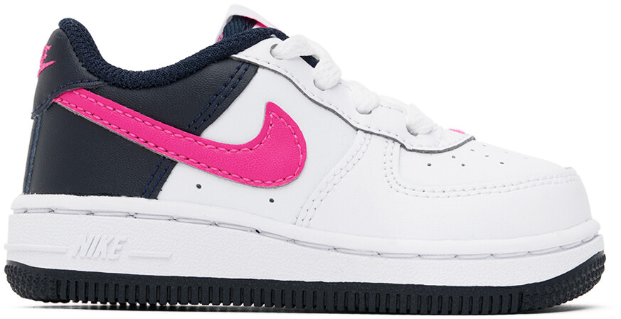 

Бело-черные кроссовки Baby Force 1 Nike