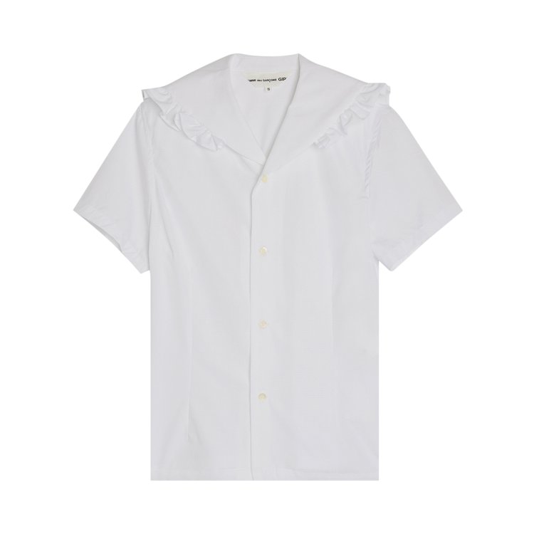 Рубашка Comme des Garçons Girl Peter Pan Collar 'White', белый