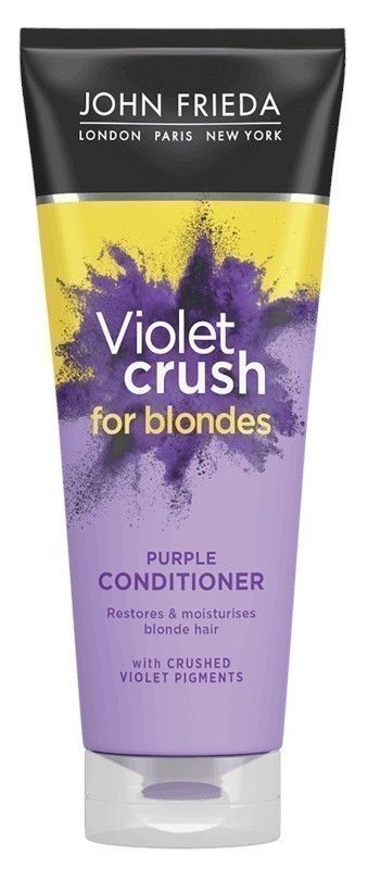 John Frieda Violet Crush Кондиционер для волос, 250 ml кондиционер для восстановления и поддержания оттенка светлых волос john frieda violet crush с фиолетовым пигментом 250 мл
