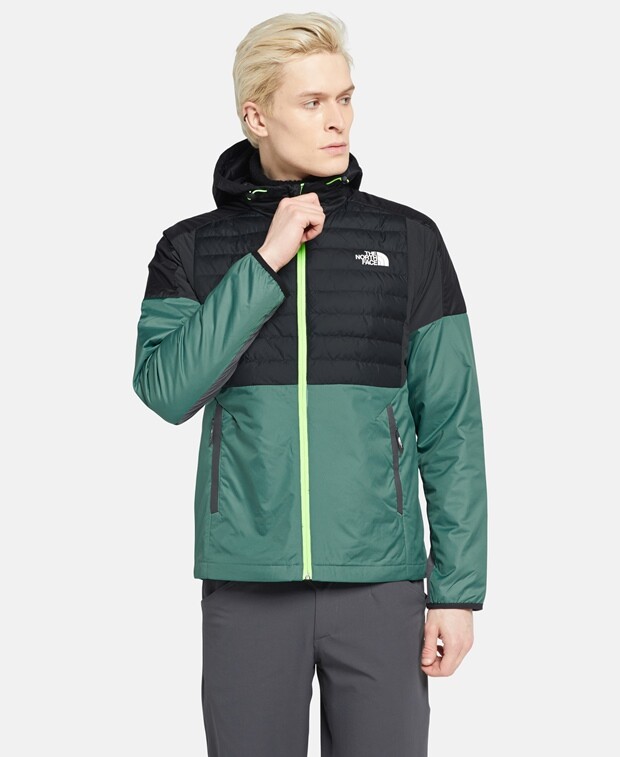 

Утепленная куртка The North Face, бирюзовый