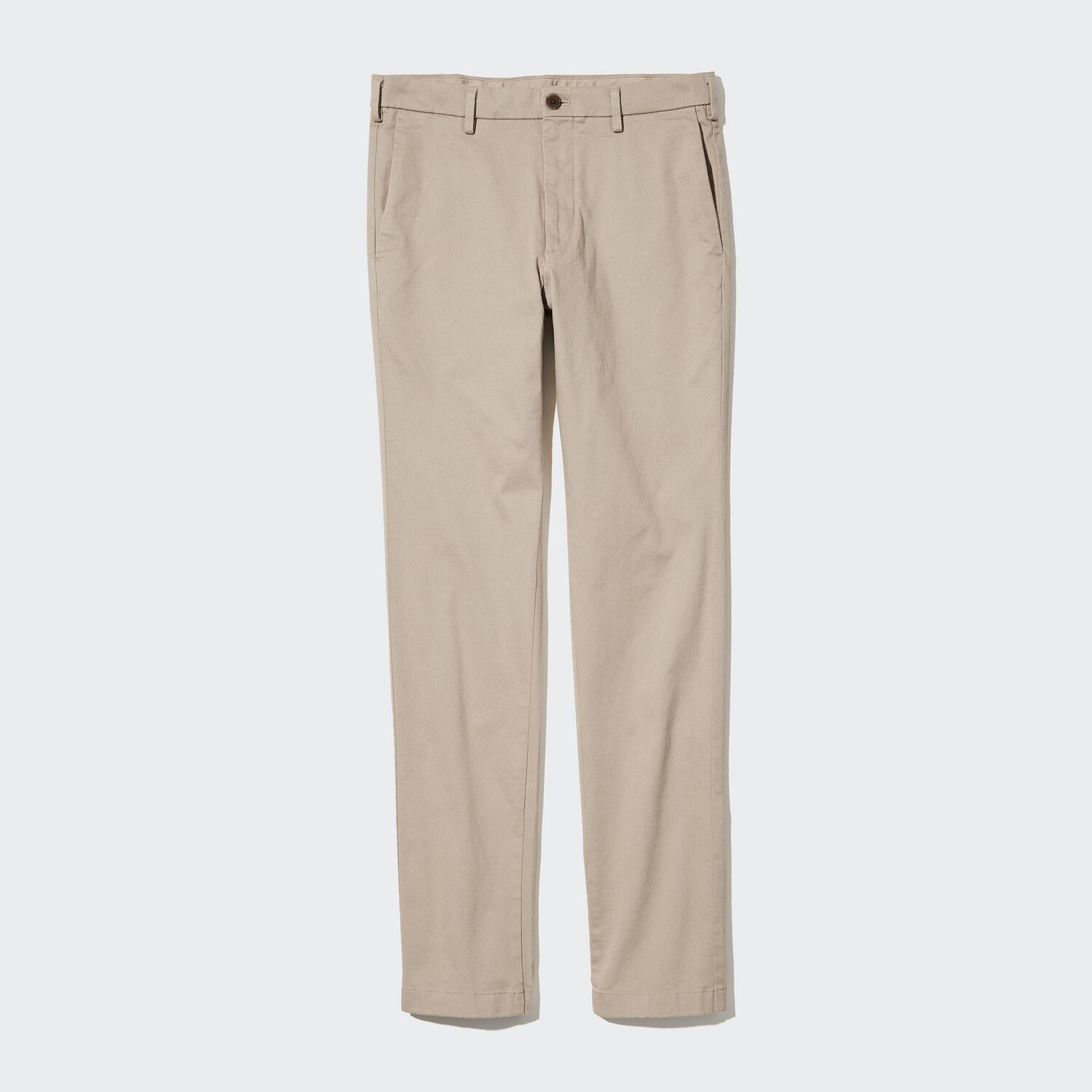 

Узкие брюки-чиносы UNIQLO, бежевый