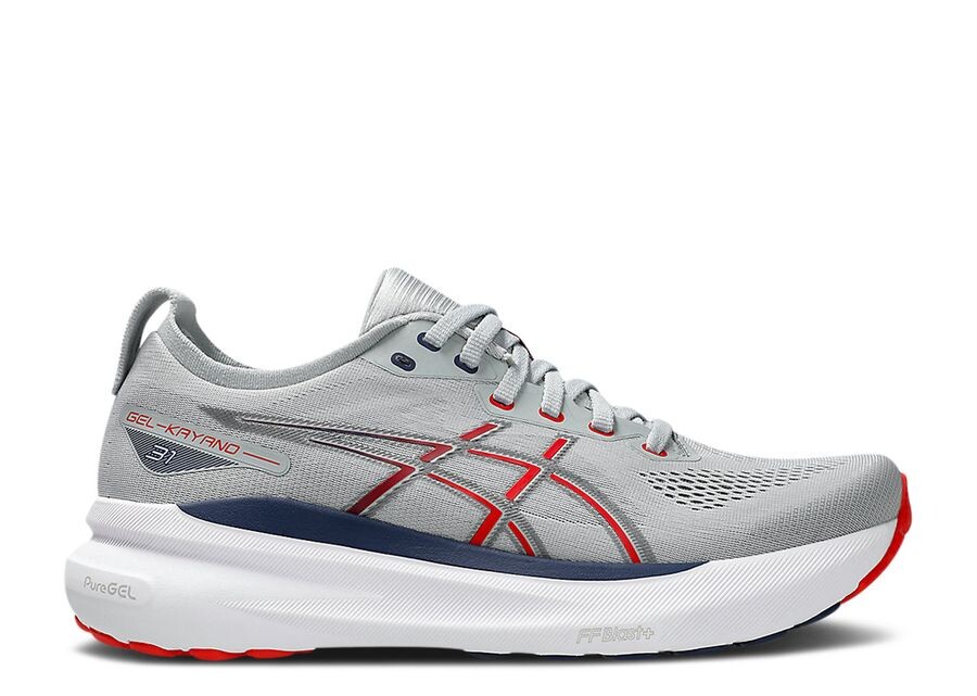 

Кроссовки ASICS Gel Kayano 31, цвет Piedmont Grey Fiery Red