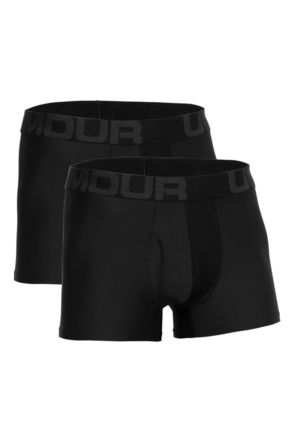

Комплект из 2 пар черных боксеров Tech шириной 3 дюйма Under Armour, черный