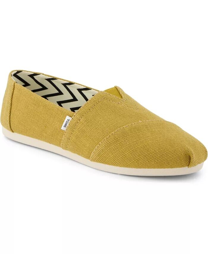 

Женские эспадрильи Alpargata на плоской подошве TOMS, желтый