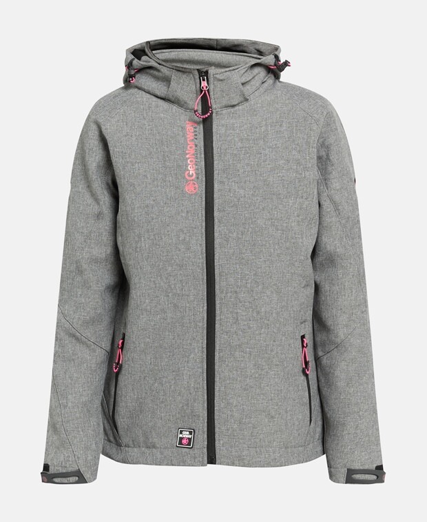 

Куртка из софтшелла Geographical Norway, светло-серый