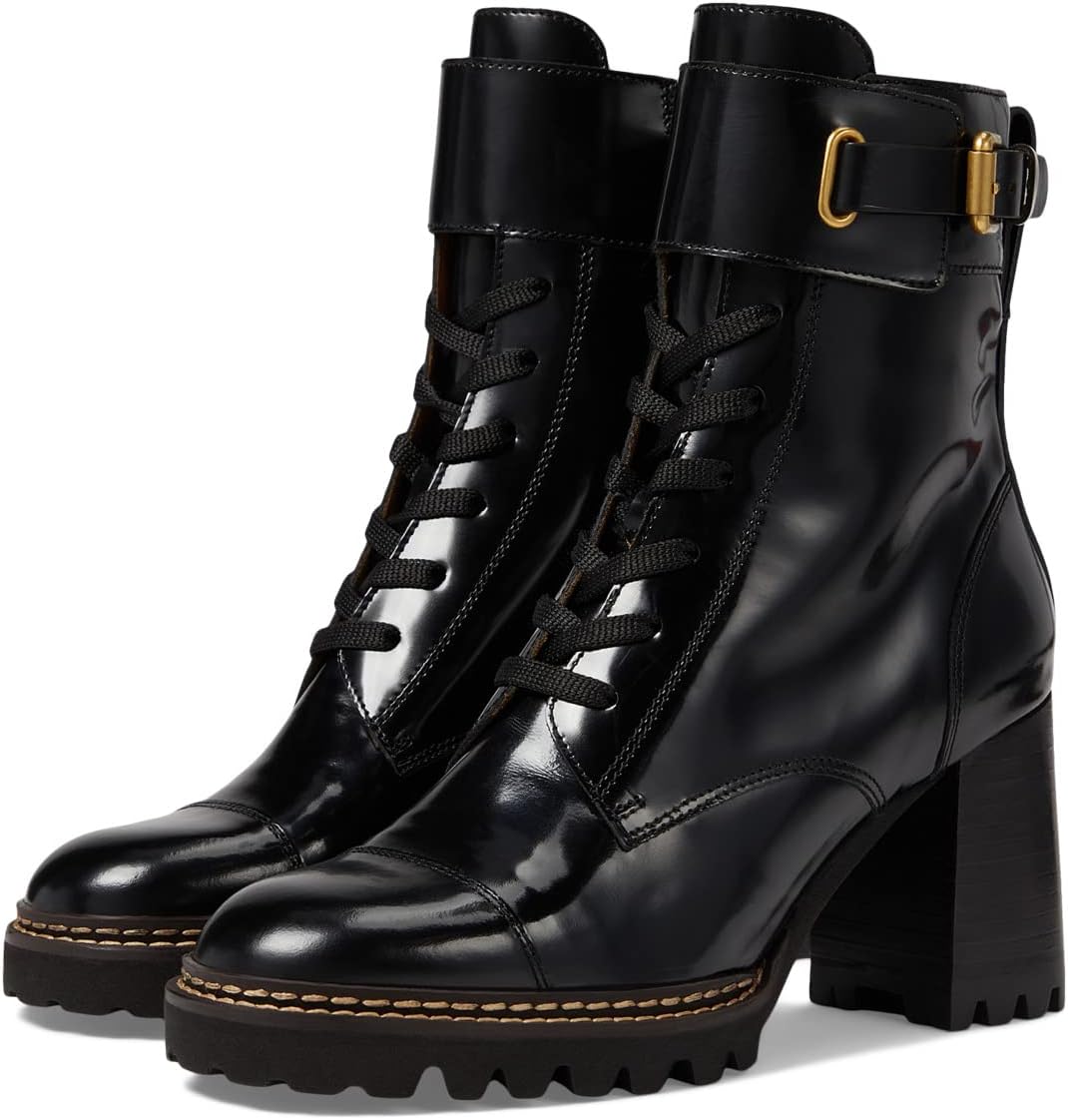 

Ботинки See by Chloe Mallory Heeled Ankle Boot, черный