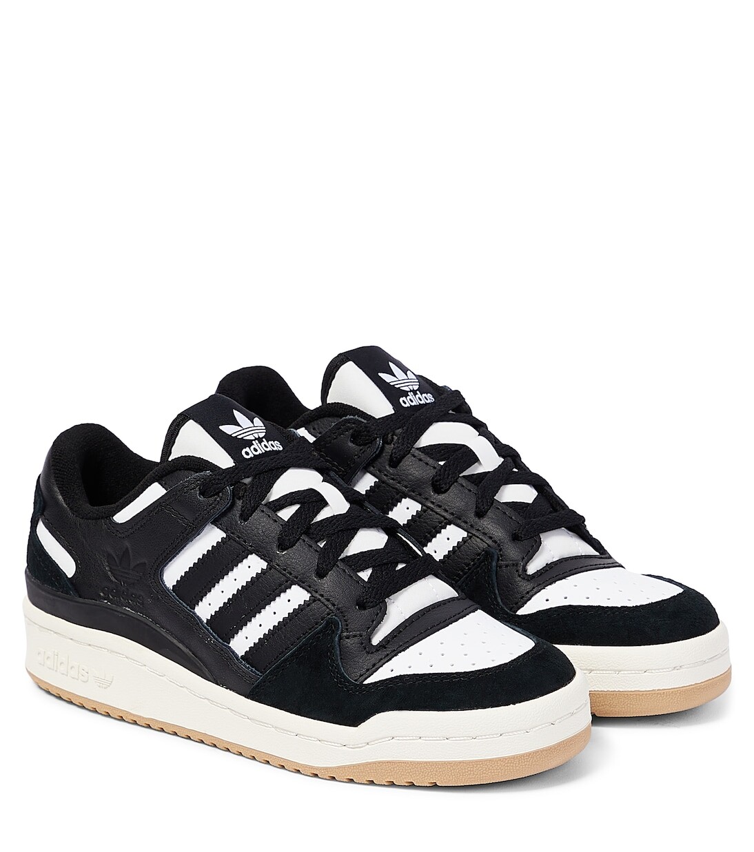 

Форум Низкие кожаные кроссовки Adidas Originals, черный