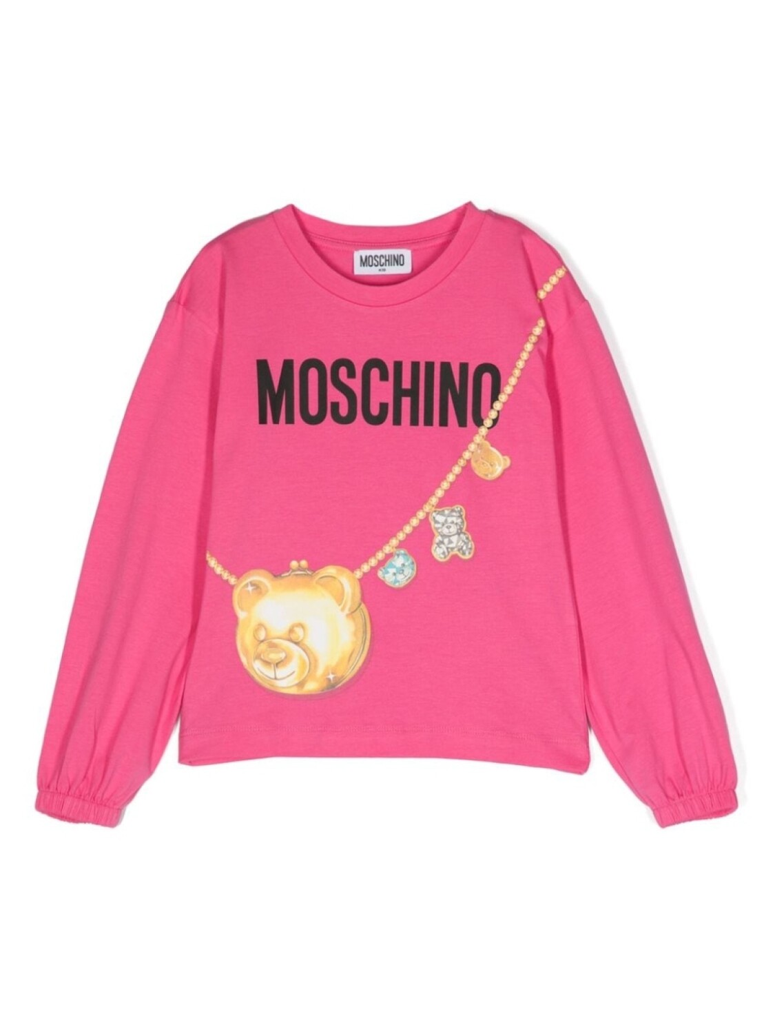 

Moschino Kids толстовка Teddy Bear, розовый