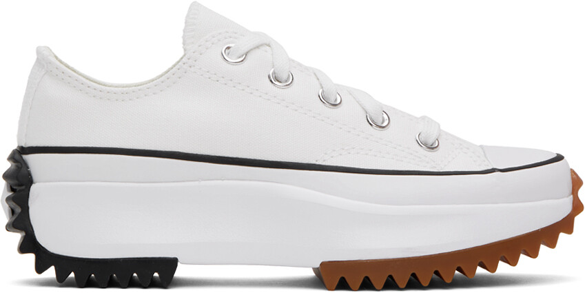 

Белые низкие кеды Converse Run Star Hike