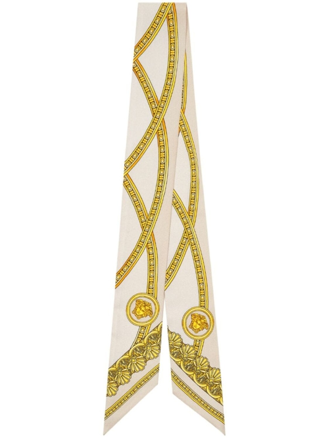 

Versace шарф с принтом Medusa, белый