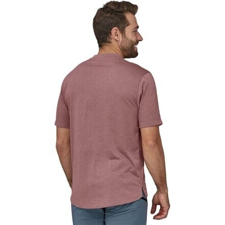 

Велосипед Capilene Cool Trail Bike Henley мужской Patagonia, цвет Evening Mauve