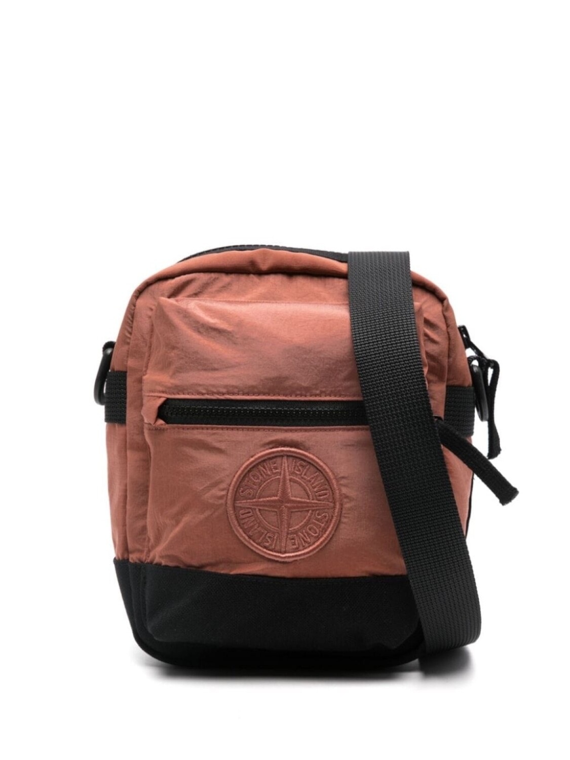 

Stone Island маленькая сумка на плечо со вставками, коричневый