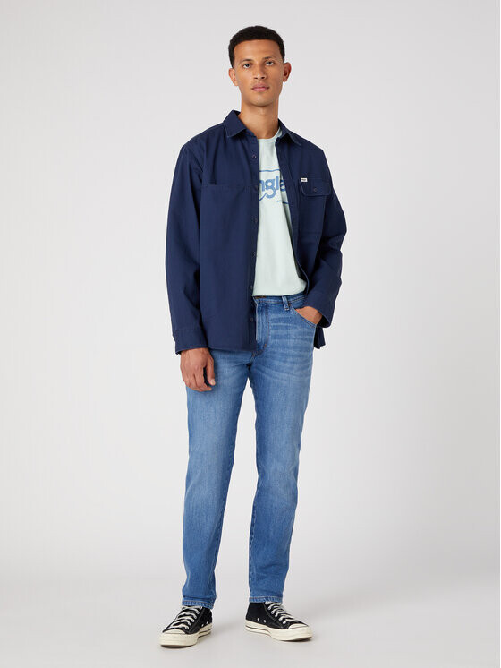 

Джинсы прямого кроя Wrangler, синий