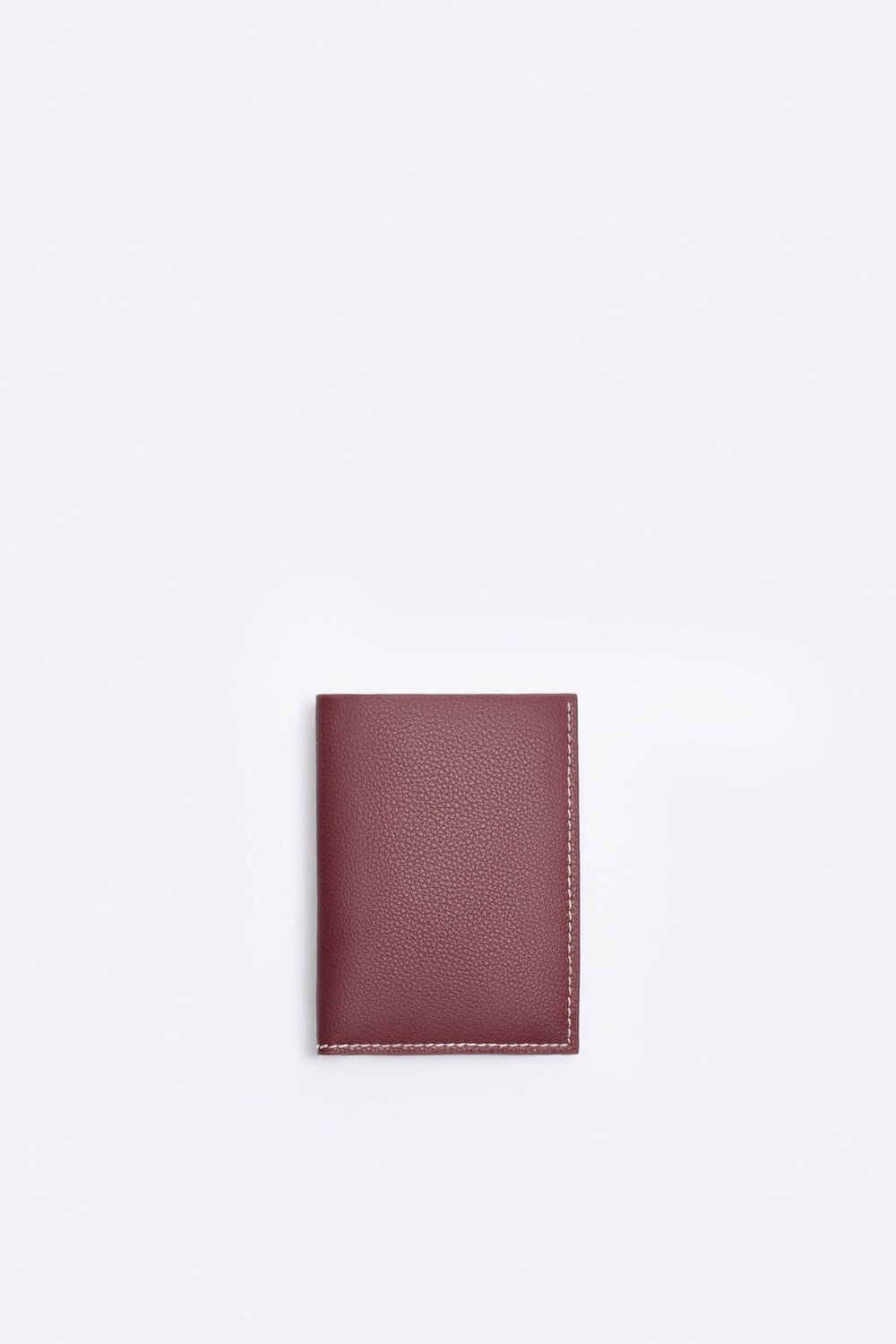

Кошелек с отстрочкой ZARA, красный