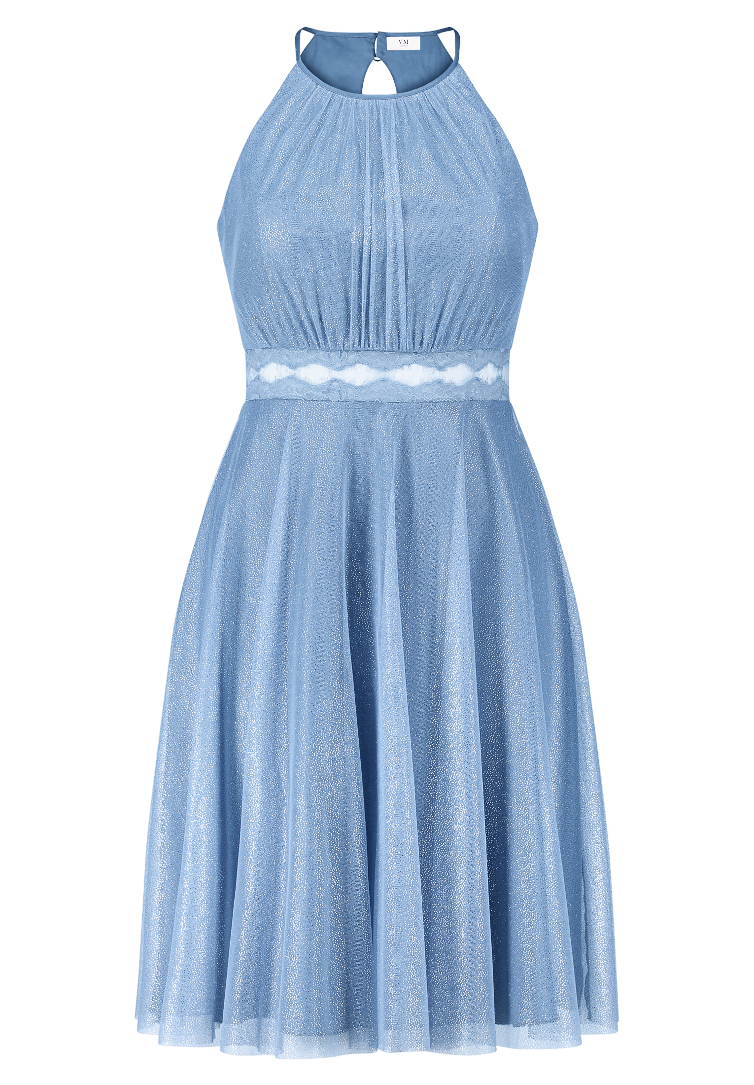 Платье Vera Mont Cocktail im Glitzer Look, цвет Light Blue/Silver