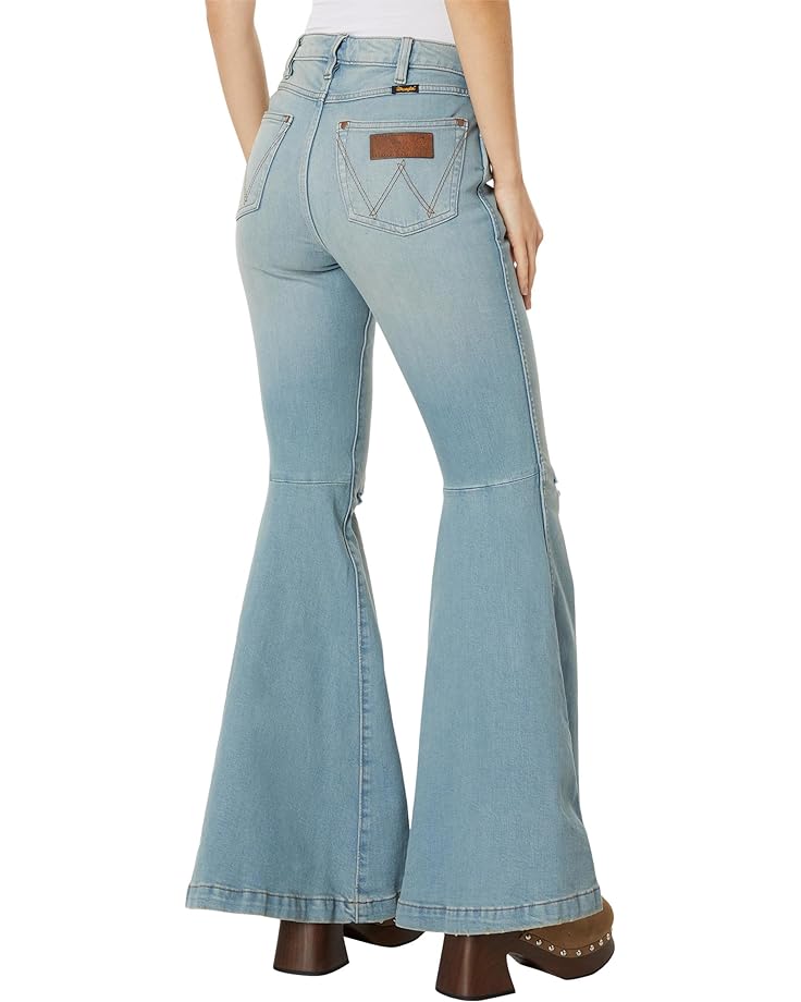 цена Джинсы Wrangler Retro Green Jeans High-Rise Flare in Aubrey, цвет Aubrey
