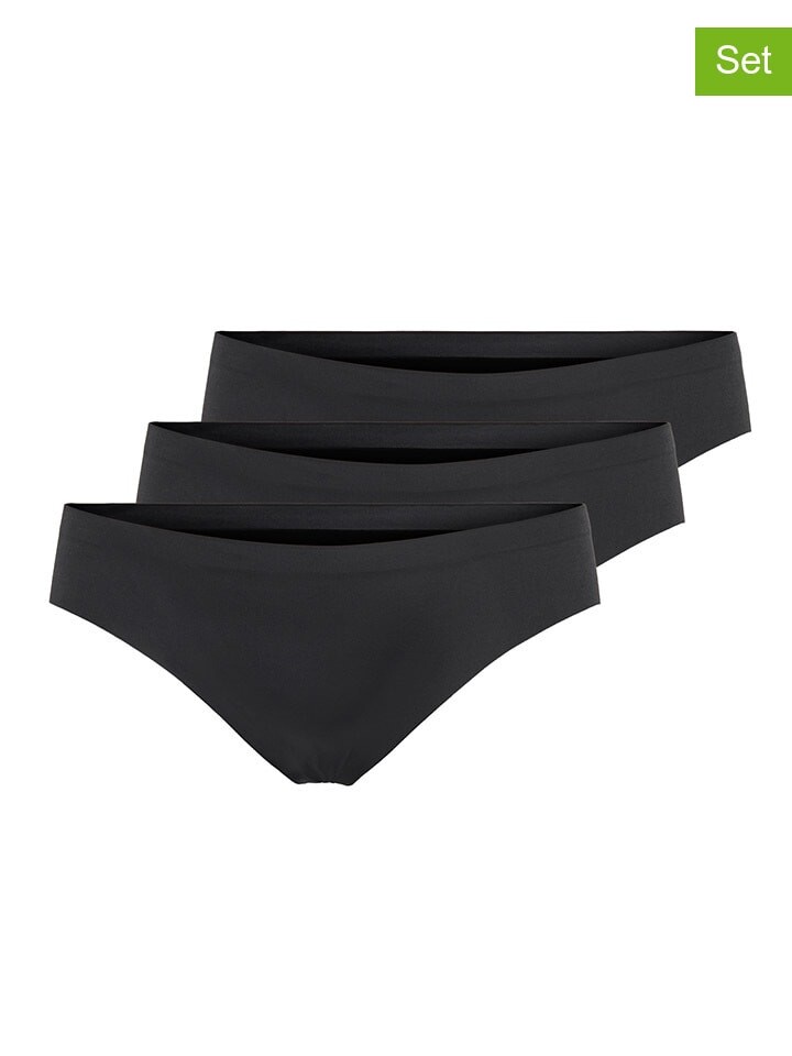

Трусы ONLY 3er Set Pantys, черный