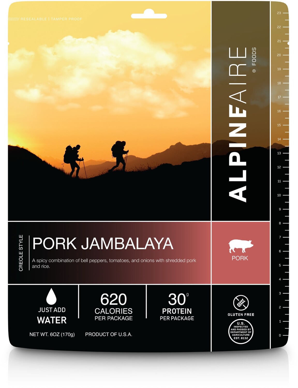 

Свинина Джамбалайя — 1 порция AlpineAire Foods