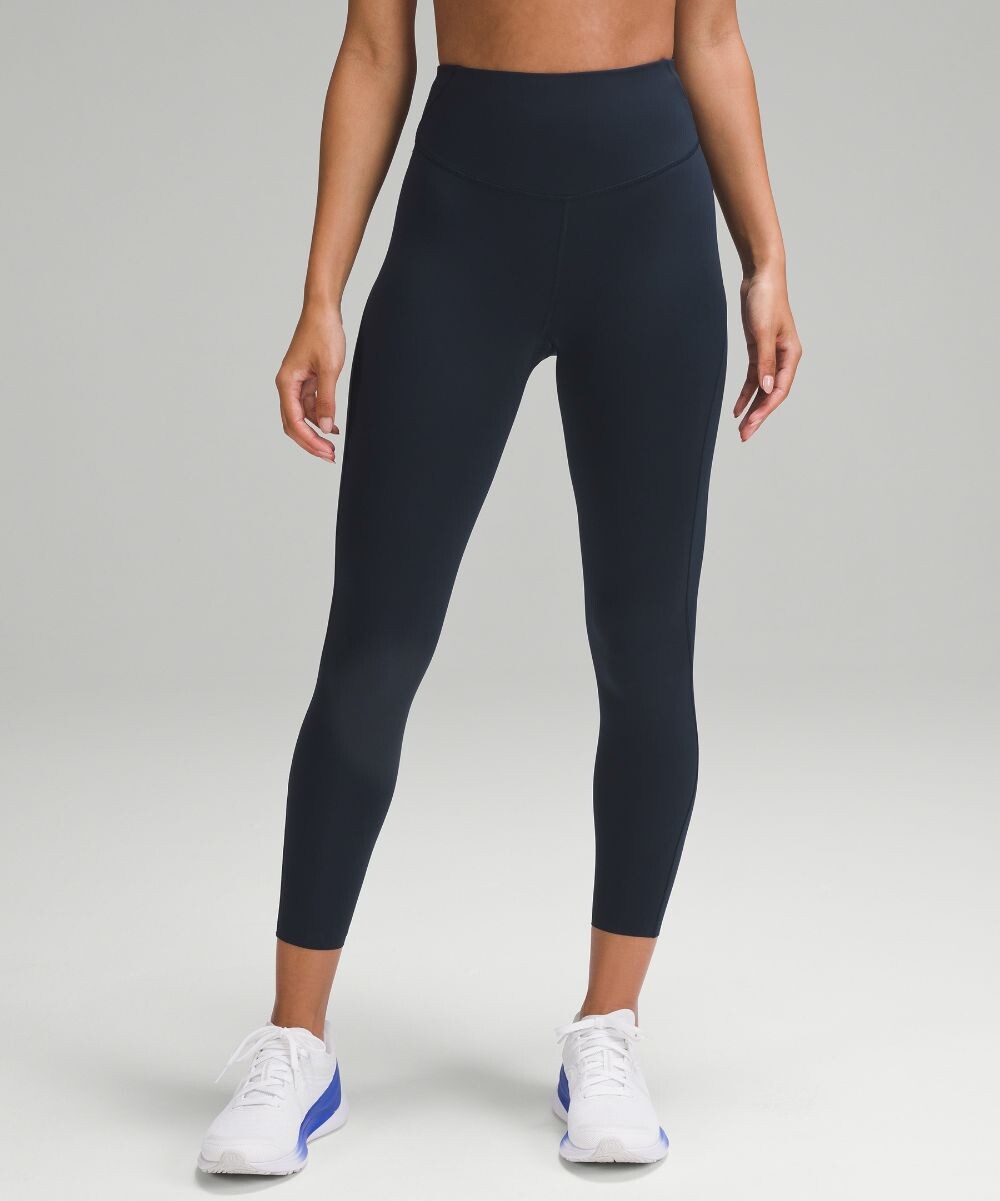 

Леггинсы с высокой посадкой Base Pace Lululemon, нави