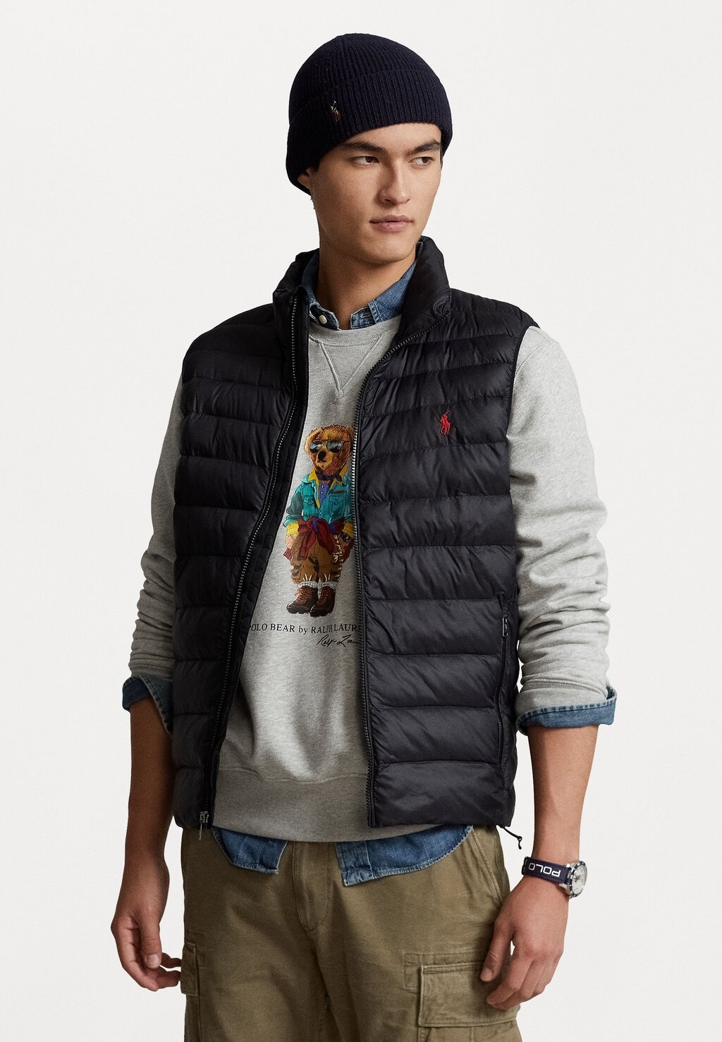 

Без рукавов THE PACKABLE VEST Polo Ralph Lauren, черный