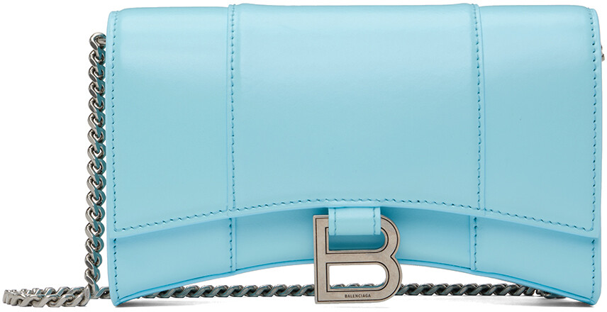 

Синяя сумка «Песочные часы» Море Balenciaga