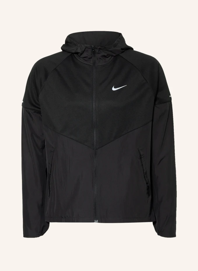 

Беговая куртка therma-fit repel miler Nike, черный