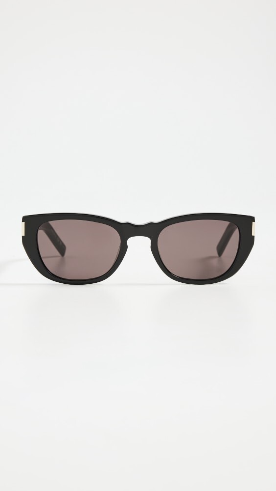 

Солнцезащитные очки Saint Laurent Narrow Retangular, черный