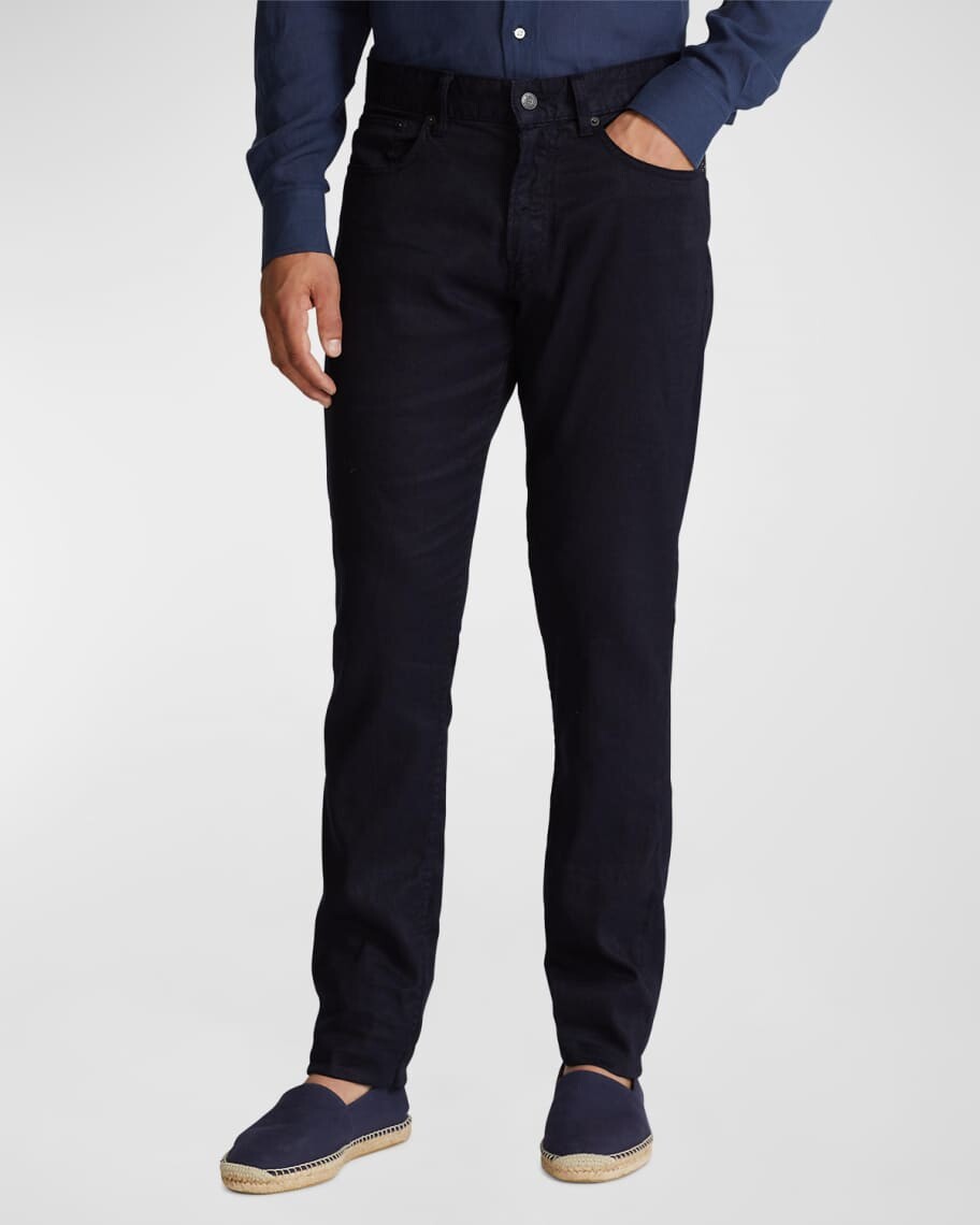 

Мужские узкие прямые брюки с 5 карманами Ralph Lauren Purple Label