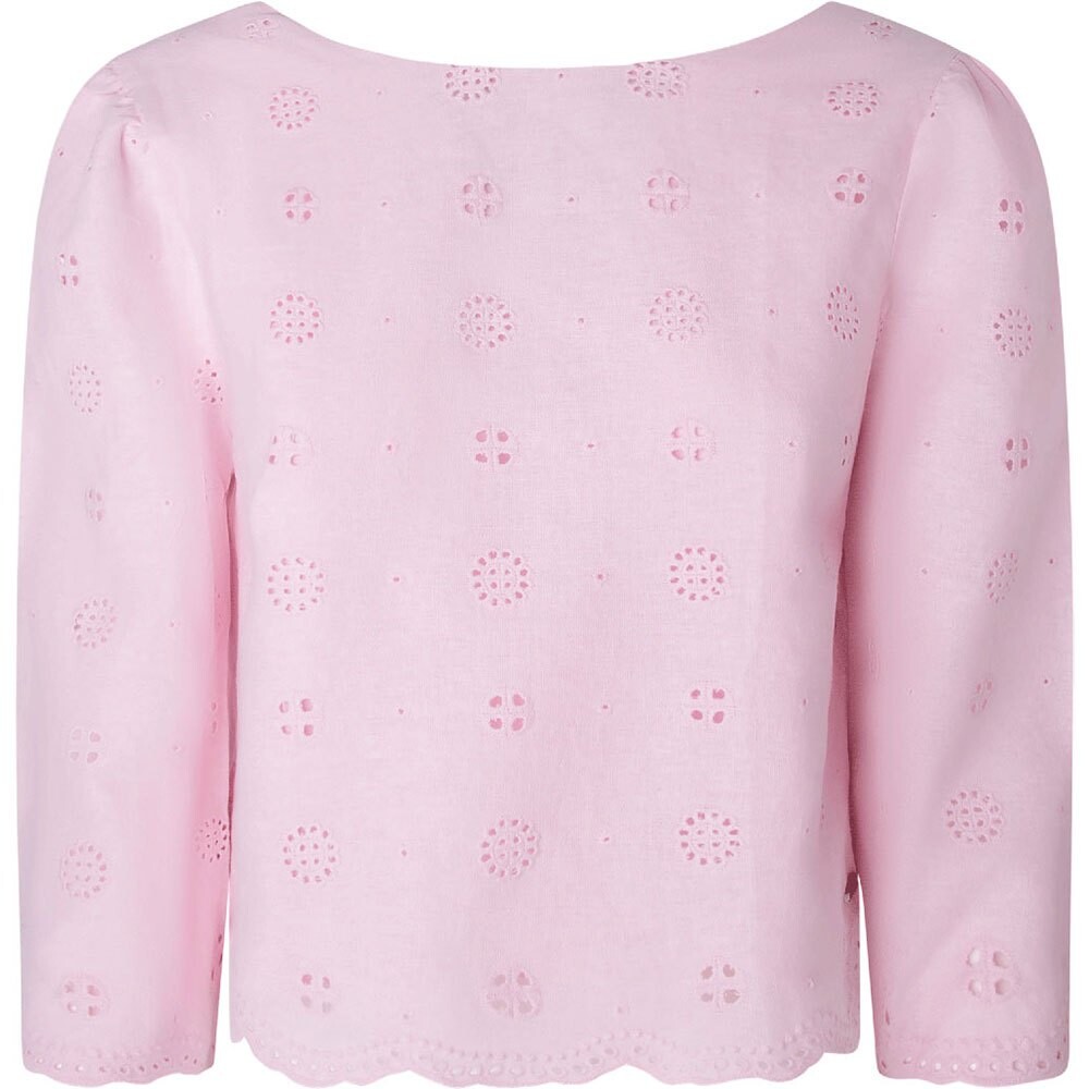 

Блуза Pepe Jeans Dita Long, розовый