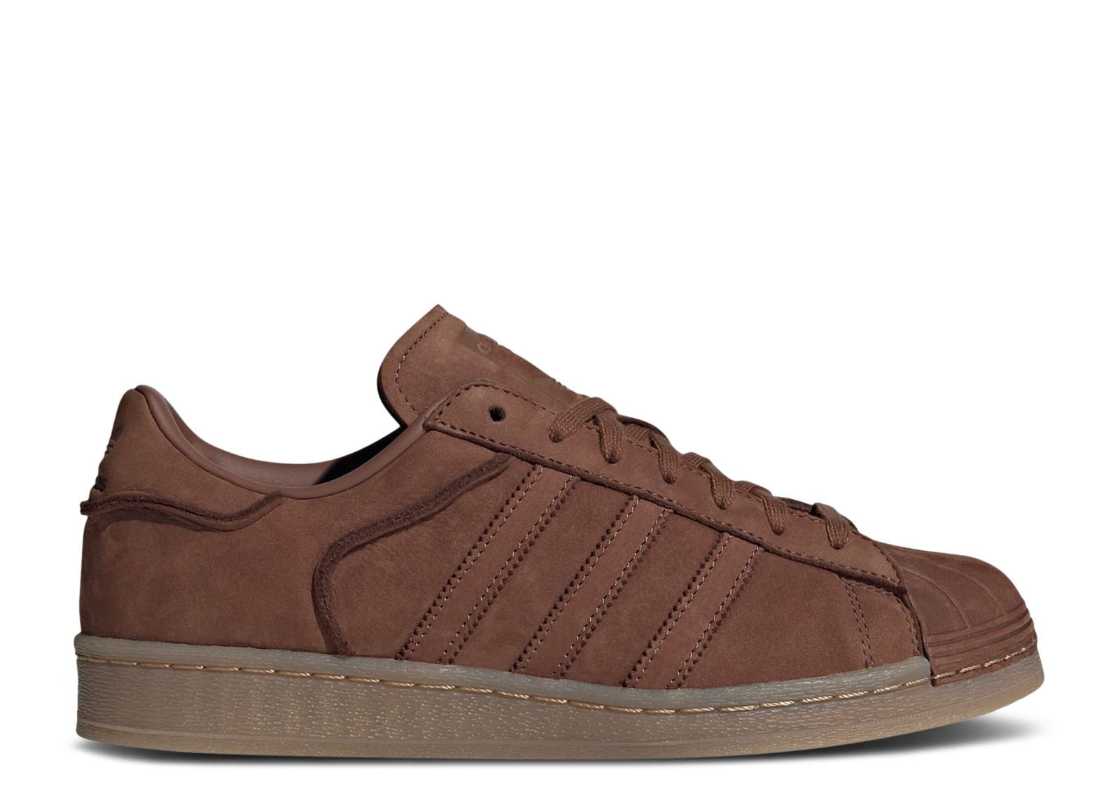 

Кроссовки adidas Superstar 82 Luxe 'Preloved Brown Gum', коричневый