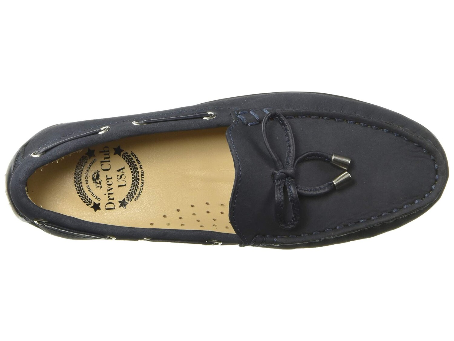 

Лоферы Driver Club USA Unisex-Child Leather Made in Brazil Nantucket 2.0 Tiebow Driver Loafer