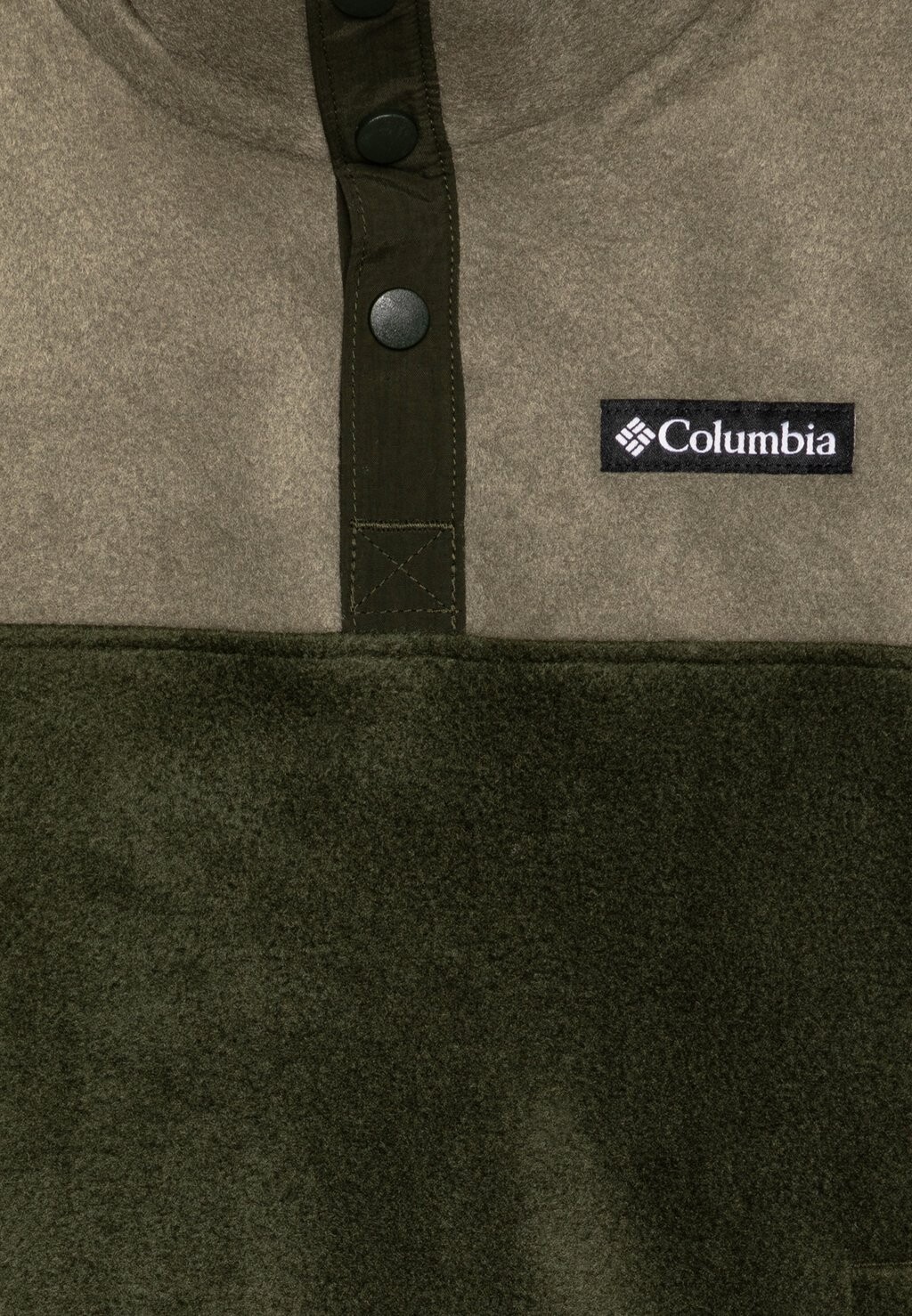 

Флисовый свитер STEENS MTN II 1/4 SNAP UNISEX Columbia, хаки