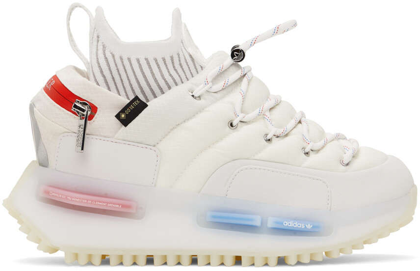 

Moncler Genius Moncler x adidas Originals Белые кроссовки NMD, Белый