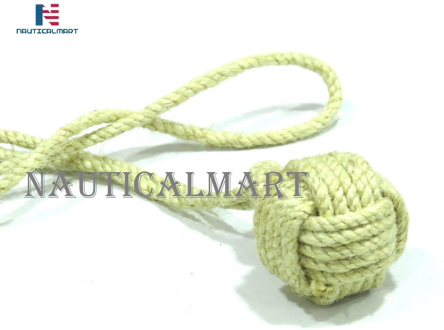 

Подхват для штор с веревочным узлом Nauticalmart, 2 штуки