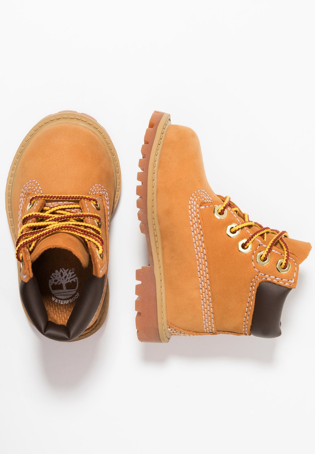 

Ботильоны на шнуровке 6 In Premium Wp Boot Timberland, цвет wheat