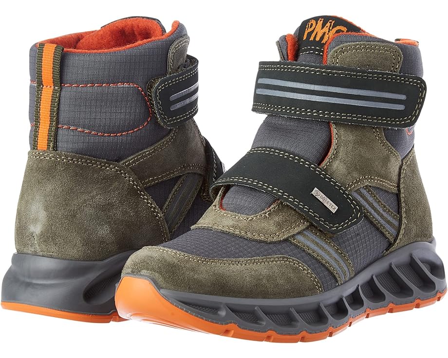 

Ботинки Primigi 83899, цвет Green/Grey/Orange/GORE-TEX