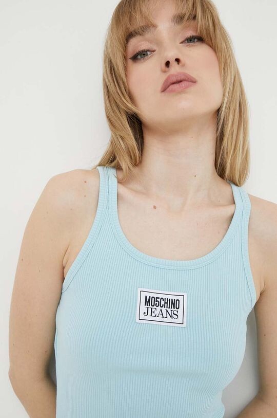 

Топ Moschino Jeans, синий