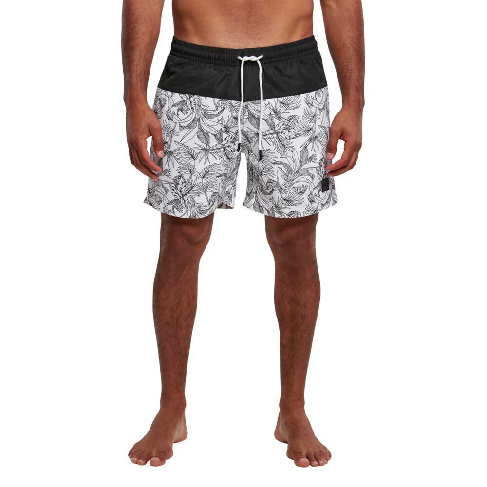

Шорты для плавания Urban Classics Low Block Pattern, белый