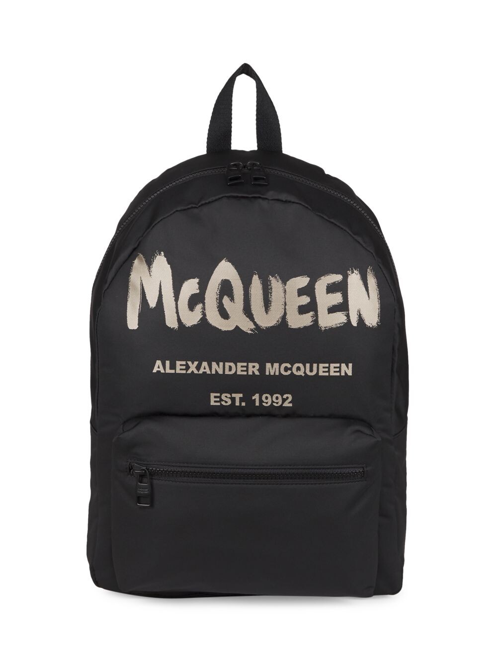 

Рюкзак Metropolitan Graffiti с логотипом Alexander McQueen, черный