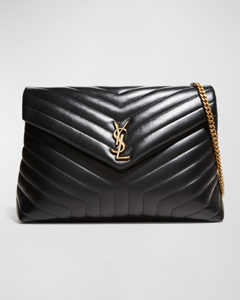 

Стеганая кожаная сумка Loulou YSL Saint Laurent