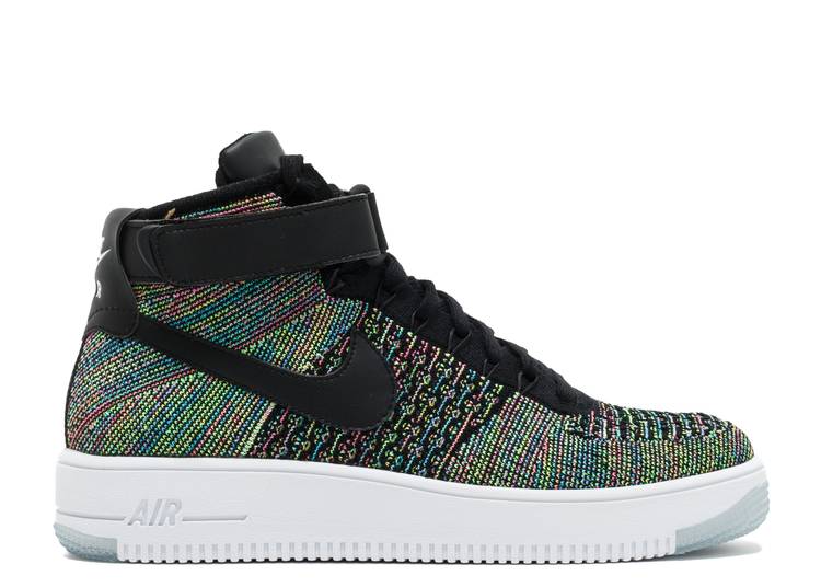 Nike air force flyknit sale mid