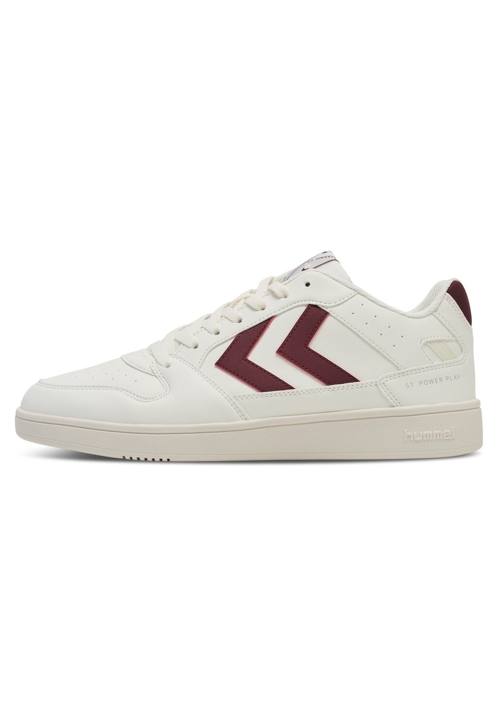 

Низкие кроссовки ST POWER PLAY CL Hummel, белый/виндзорское вино