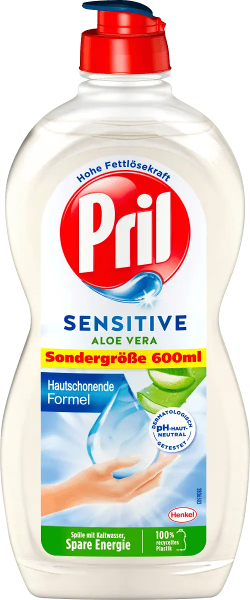 

Средство для мытья посуды Sensitive Алоэ Вера 600мл Pril