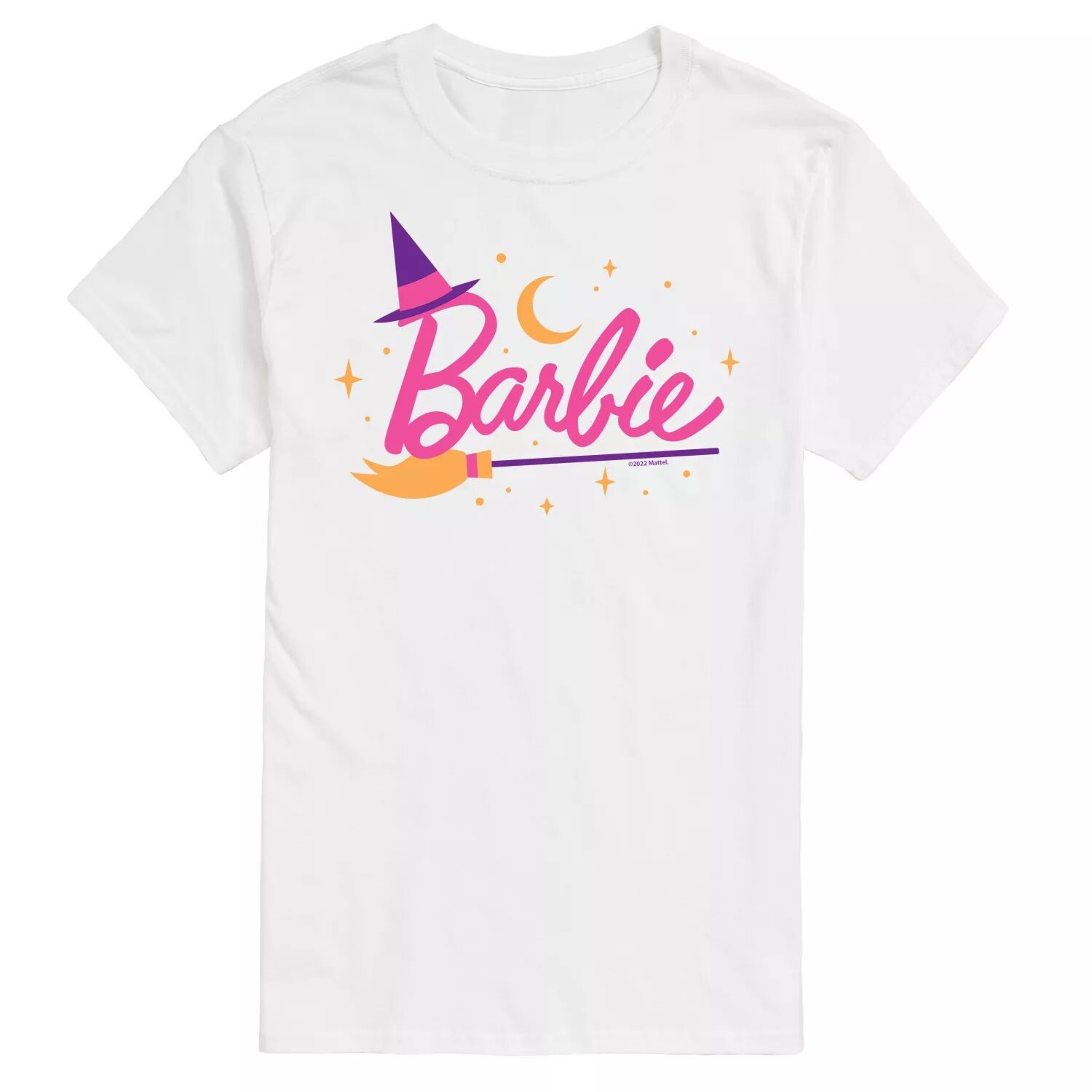 

Футболка с логотипом Big & Tall Barbie Witch Licensed Character, белый