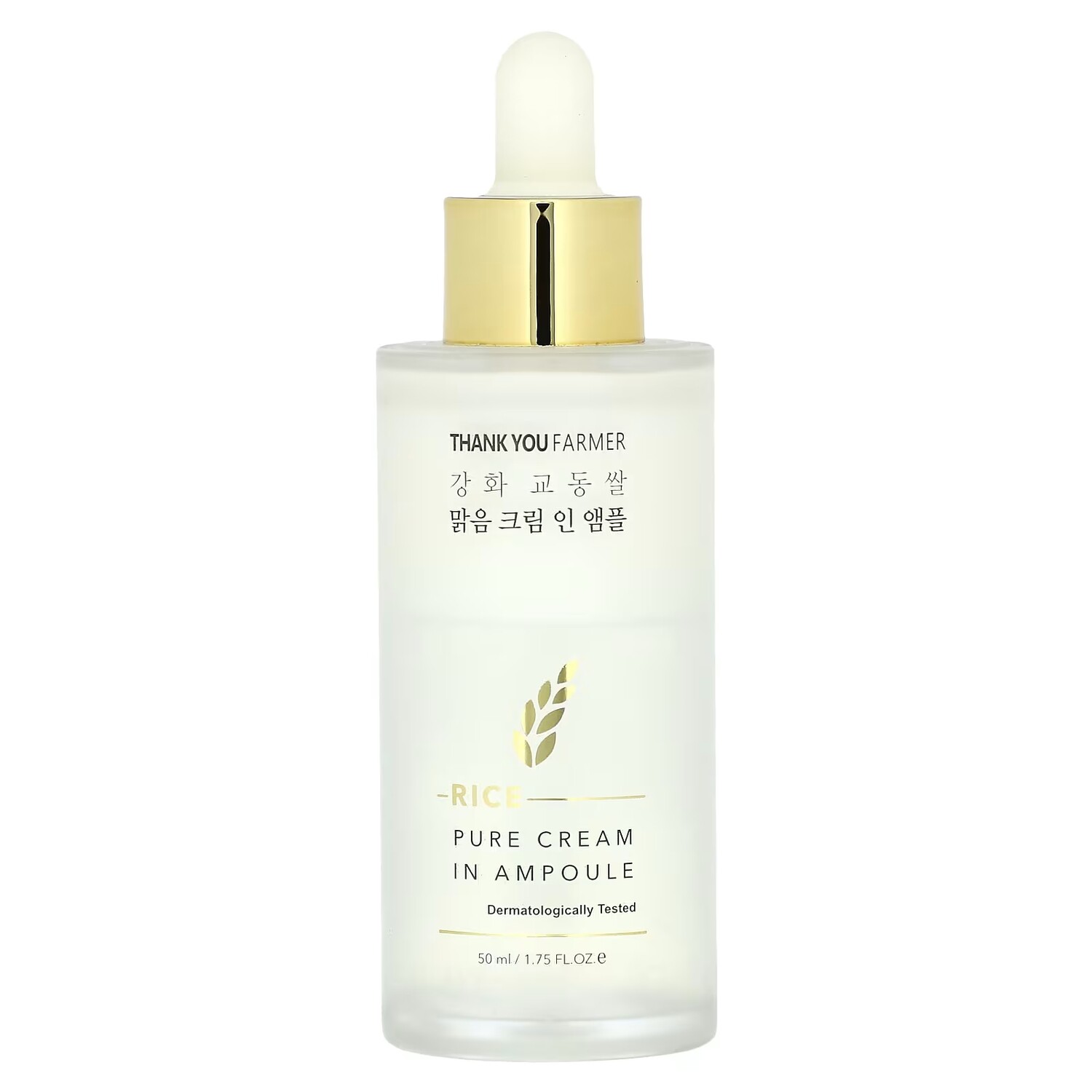 

Средство Thank You Farmer Rice Pure Cream для восстановления баланса, 50 мл